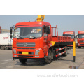 Dongfeng 5ton LHD truck mounted crane